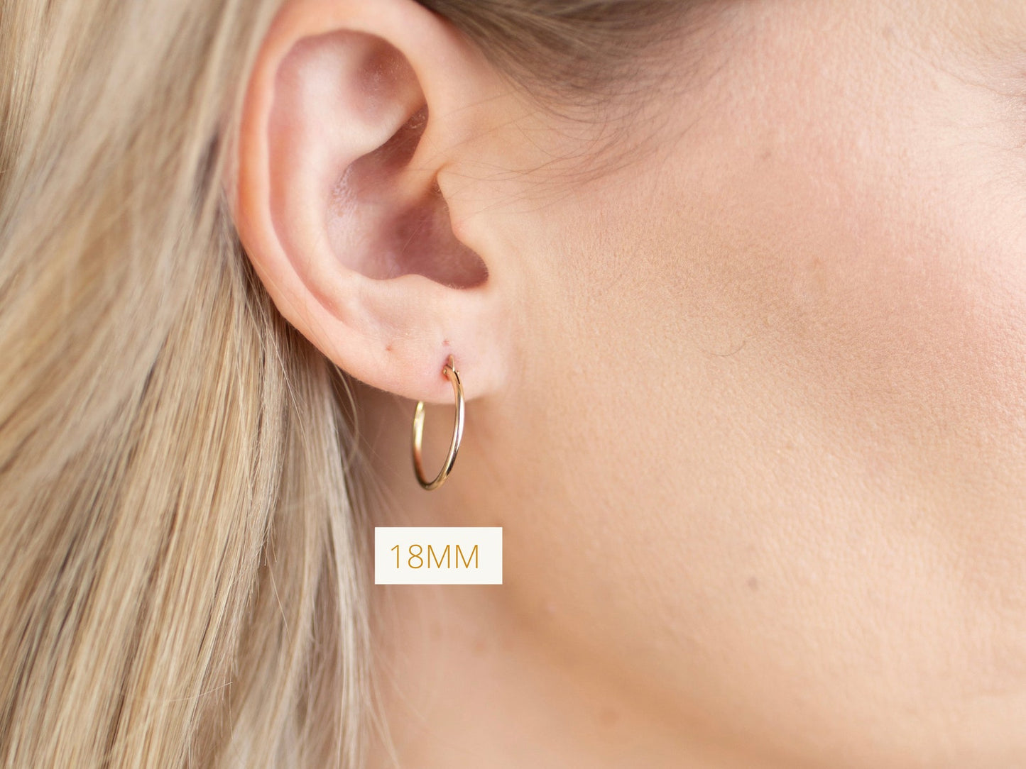 Gold Filled Hoops For Women