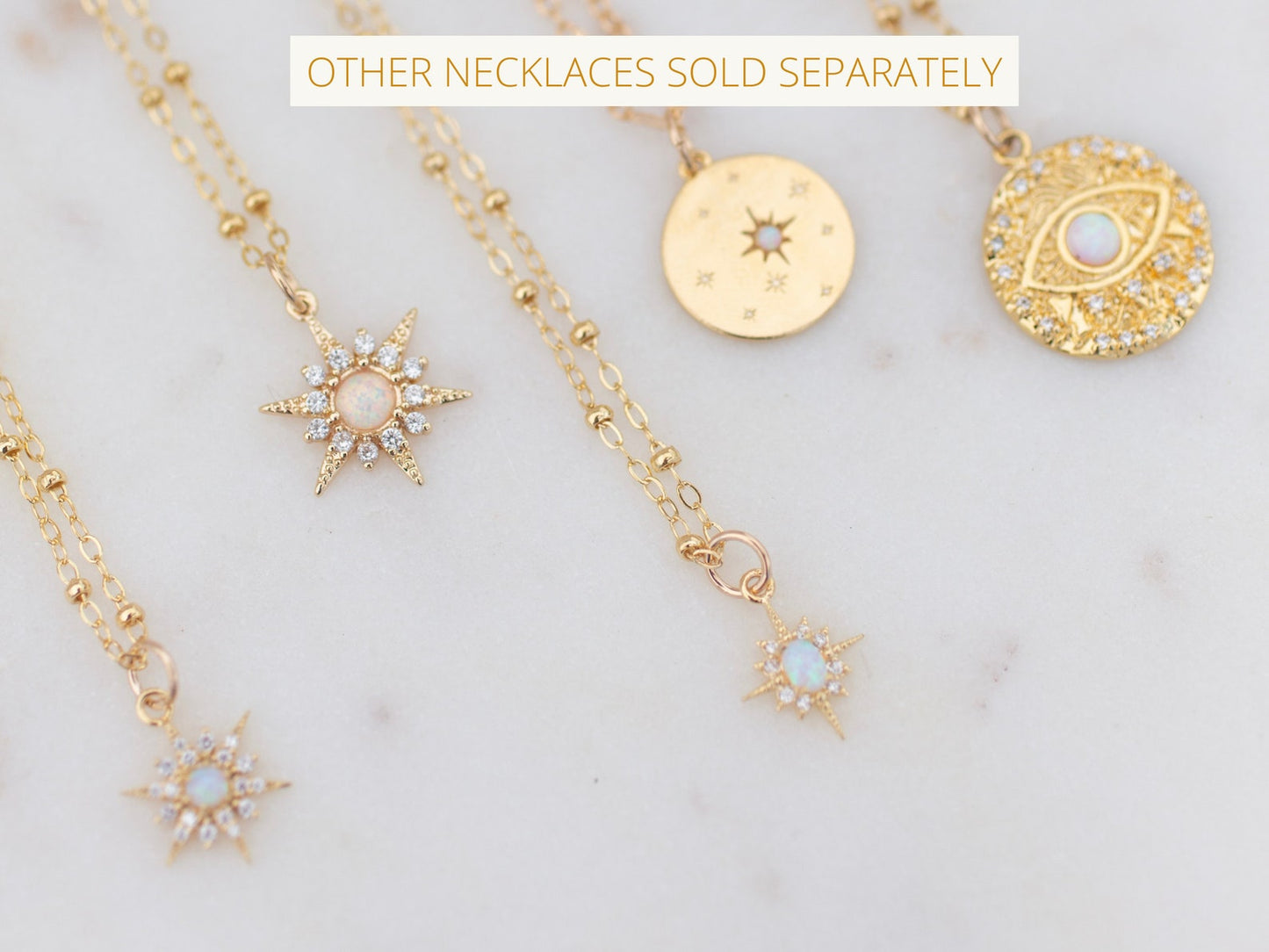 Gold Lucky Star Necklace