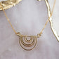 Gold Rainbow Necklace