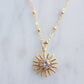 Gold Sparkling Star Necklace