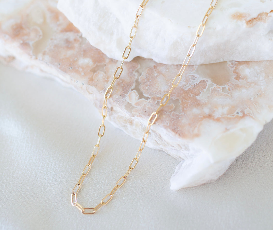 Mini Paperclip Necklace