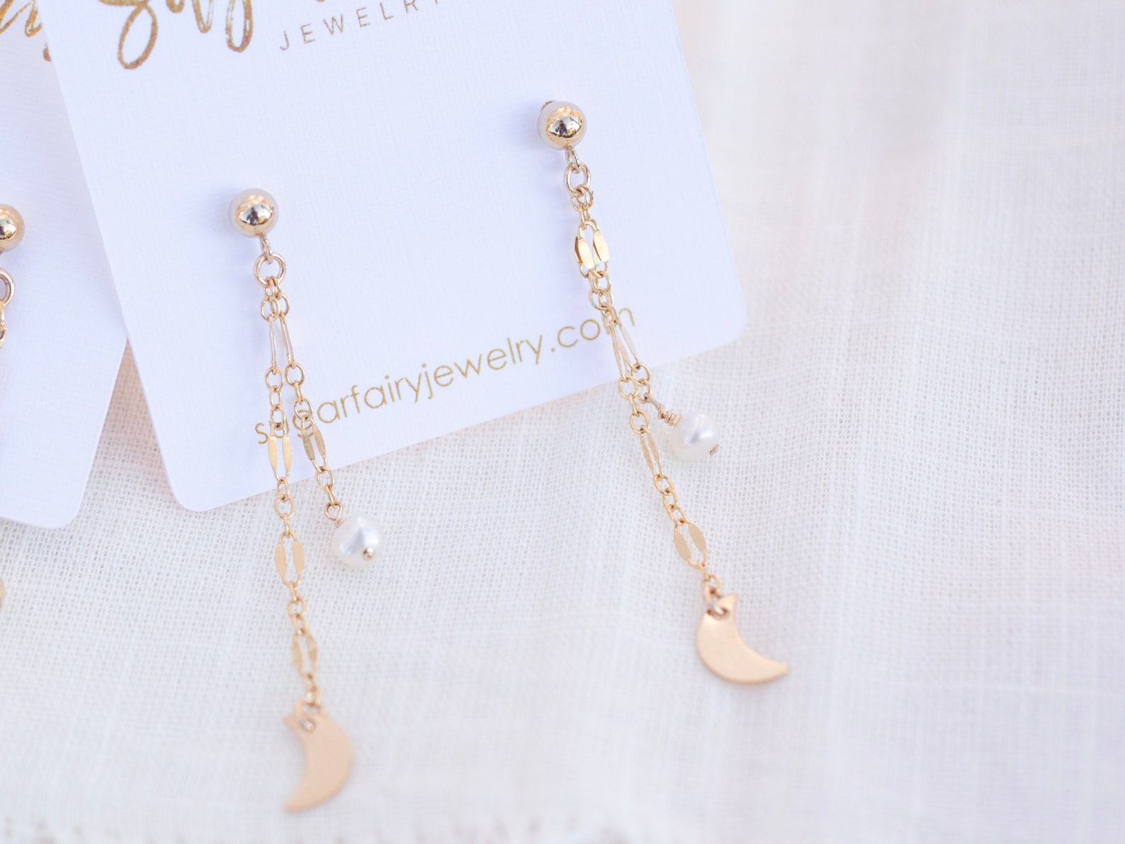 Luna Pearl Earrings For Women