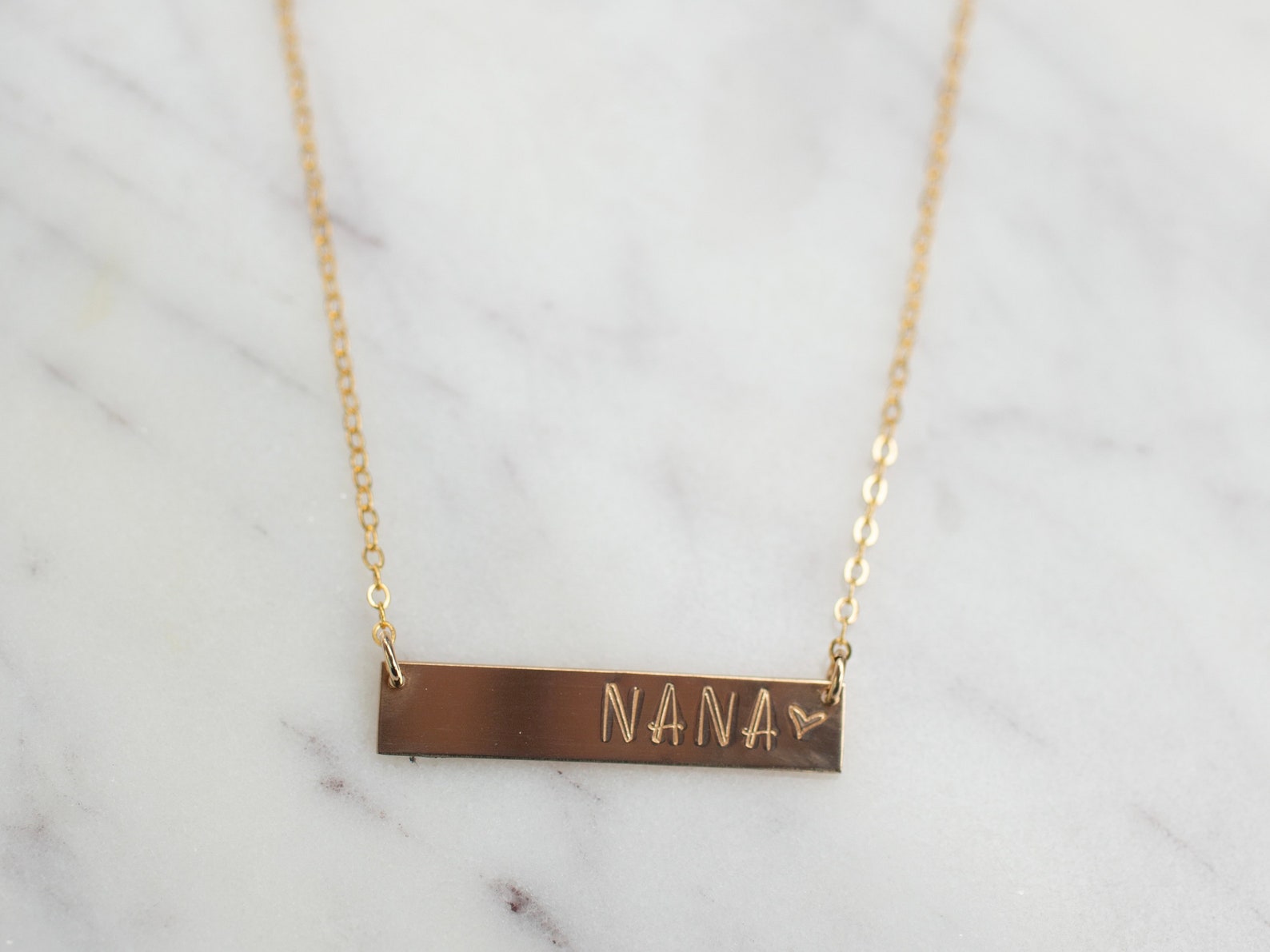 Nana Necklace With Gold