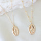 Oval Mary Necklace