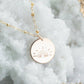 Shining Rainbow Disc Necklace