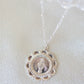 Silver Large Mary Necklace 