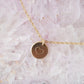 Small Heart Necklace With Gold