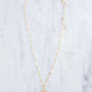 Sparkling Star Necklace With  Gold