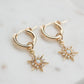 Starburst Hoops Earing For Women