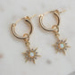 Starburst Hoops Earing