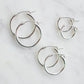 Sterling Silver Hoops For Women