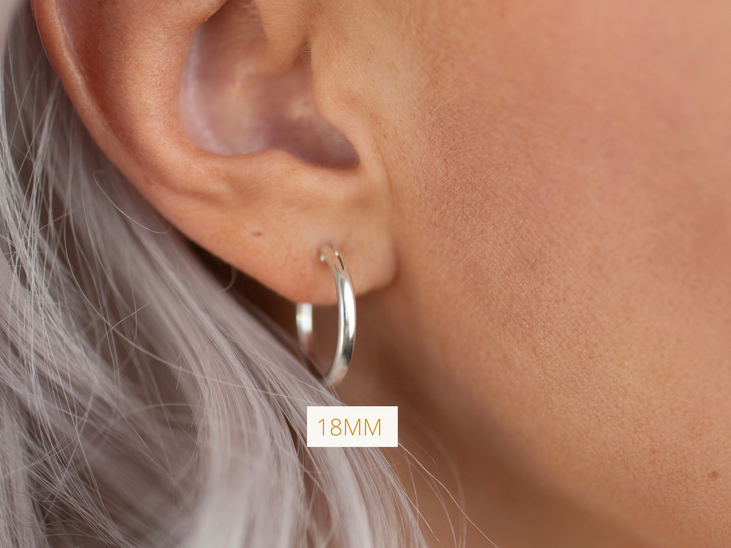 Sterling Silver Hoops