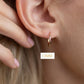 Thin Gold Filled Hoops For Women