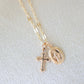 Virgin Mary Cross Necklace For Women