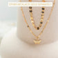 butterfly gold necklaces