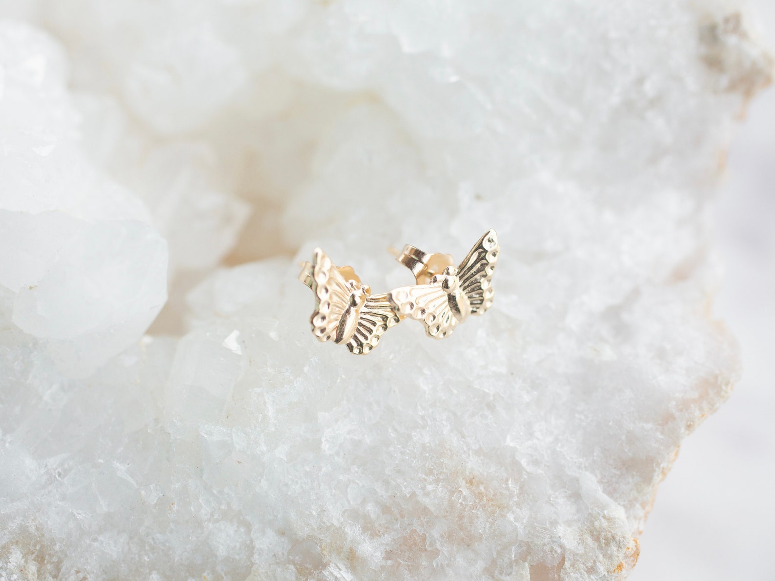 butterfly studs earrings