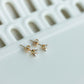 clear earrings