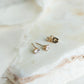 clear stud earrings