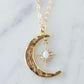crescent star necklace