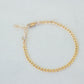 gold filled curb bracelet