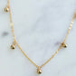 gold filled layering Necklace 