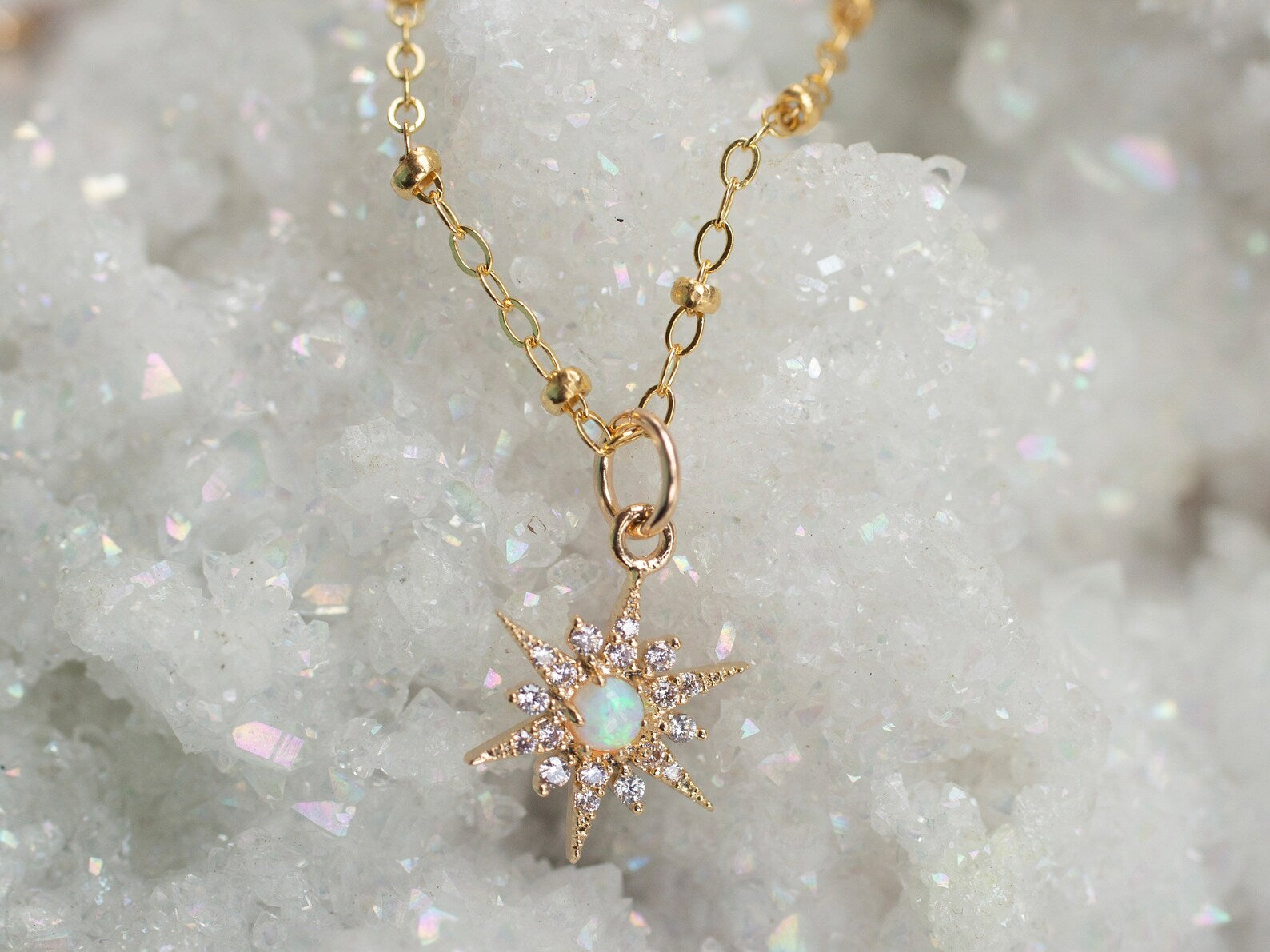 gold sunburst necklace