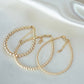 gold filled bead bracelet