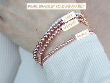 Load image into Gallery viewer, Rose Gold Filled Beaded Bracelet
