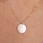 Sun and Moon Disc Necklace