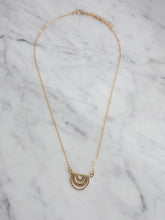 Load image into Gallery viewer, Gold Rainbow Necklace
