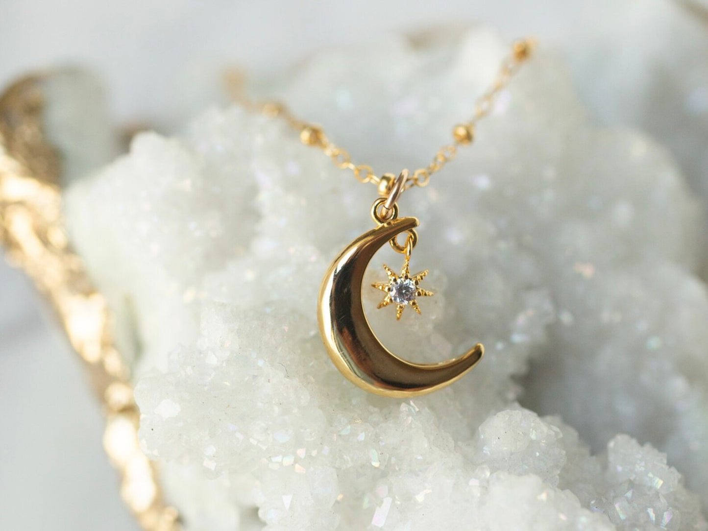 Moon Star Necklace