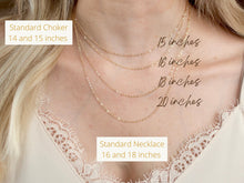 Load image into Gallery viewer, Personalized Double Tall Bar Necklace
