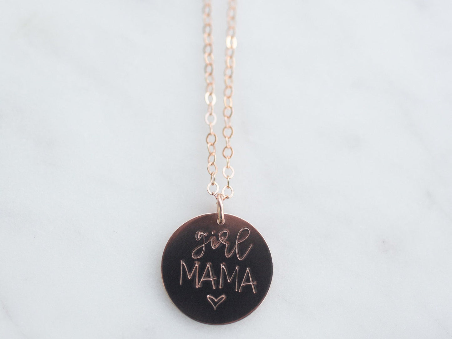 Girl Mama or Boy Mama Necklace