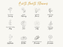 Load image into Gallery viewer, Birth Month Flower Necklace

