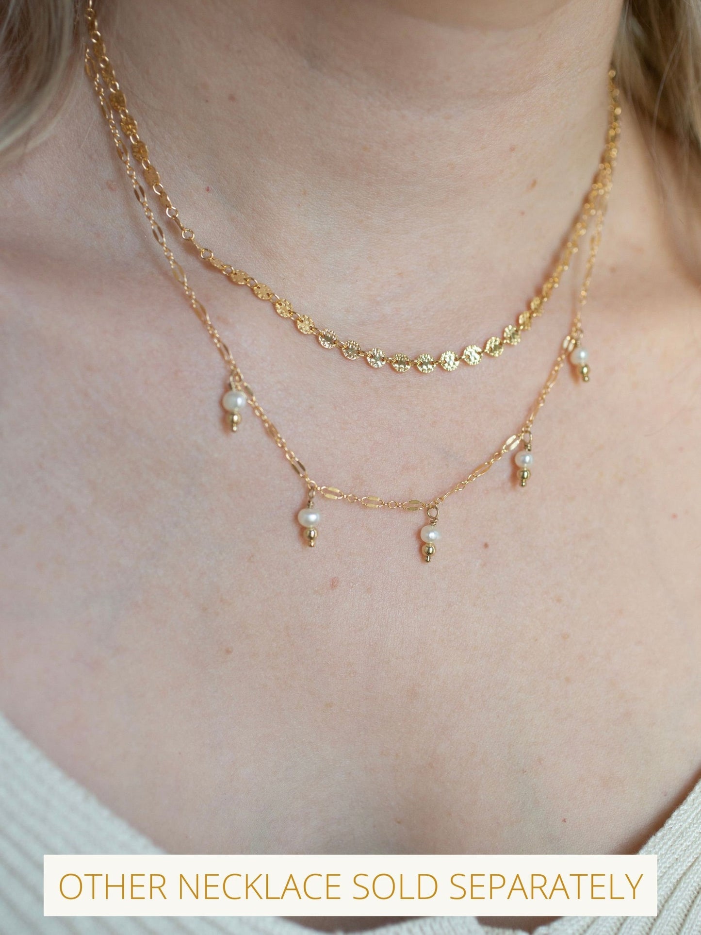 Pearl Droplets Necklace
