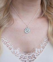 Load image into Gallery viewer, Silver Large Mary Necklace
