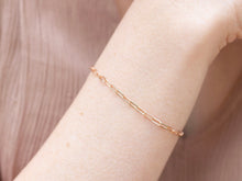 Load image into Gallery viewer, Rose Gold Paperclip Anklet or Bracelet
