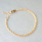 rope chain bracelet
rope chain anklet