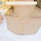 sunshine necklace gold