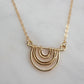 women's real gold necklace